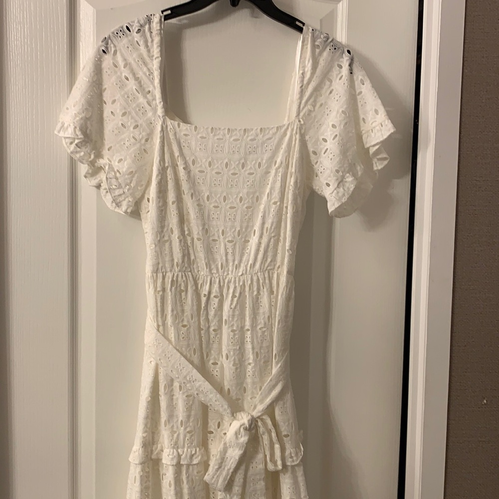Antoni Melani White MIDI Dress